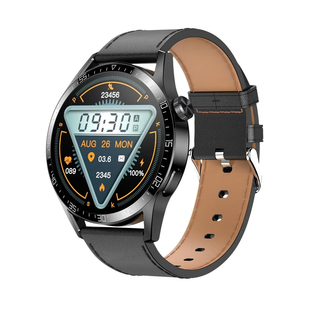 Yonis Rouge Montre Connectée Cardio