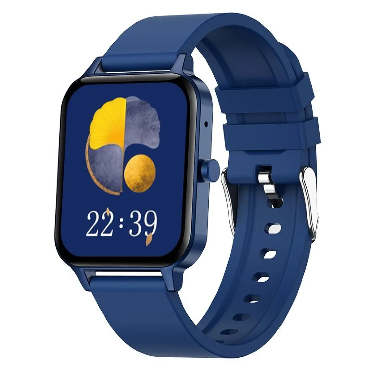 Yonis Bleu Montre Connectée Avec Suivi Cardiaque - 1,69?