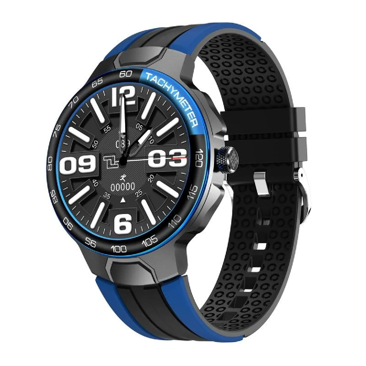 Yonis Montre Connectée Avec Suivi Cardiaque - Graphite