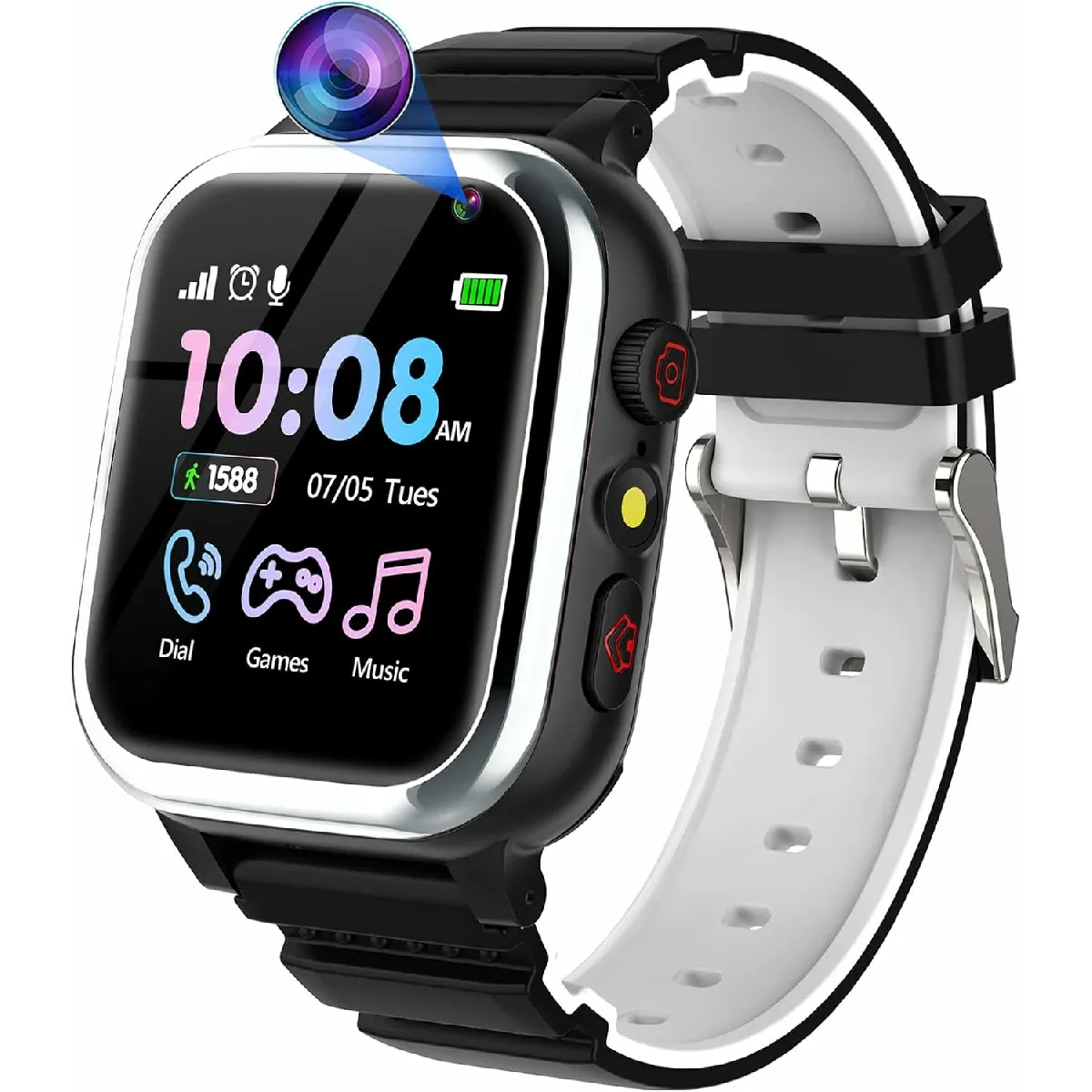 Vendos85 Montre Connectée Enfant - Noir Vendos85 Montre Connectée Enfant - Noir