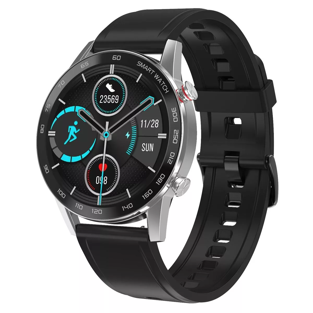 YONIS Montre Connect&eacute;e IP68 Suivi Sant&eacute; Tactile 1.3