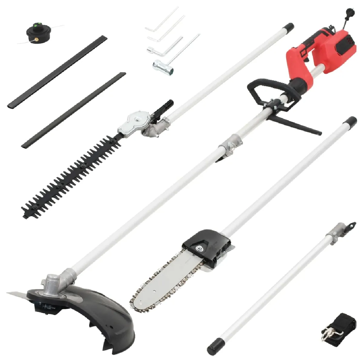 VidaXL Outil de jardinage électrique 4 en 1