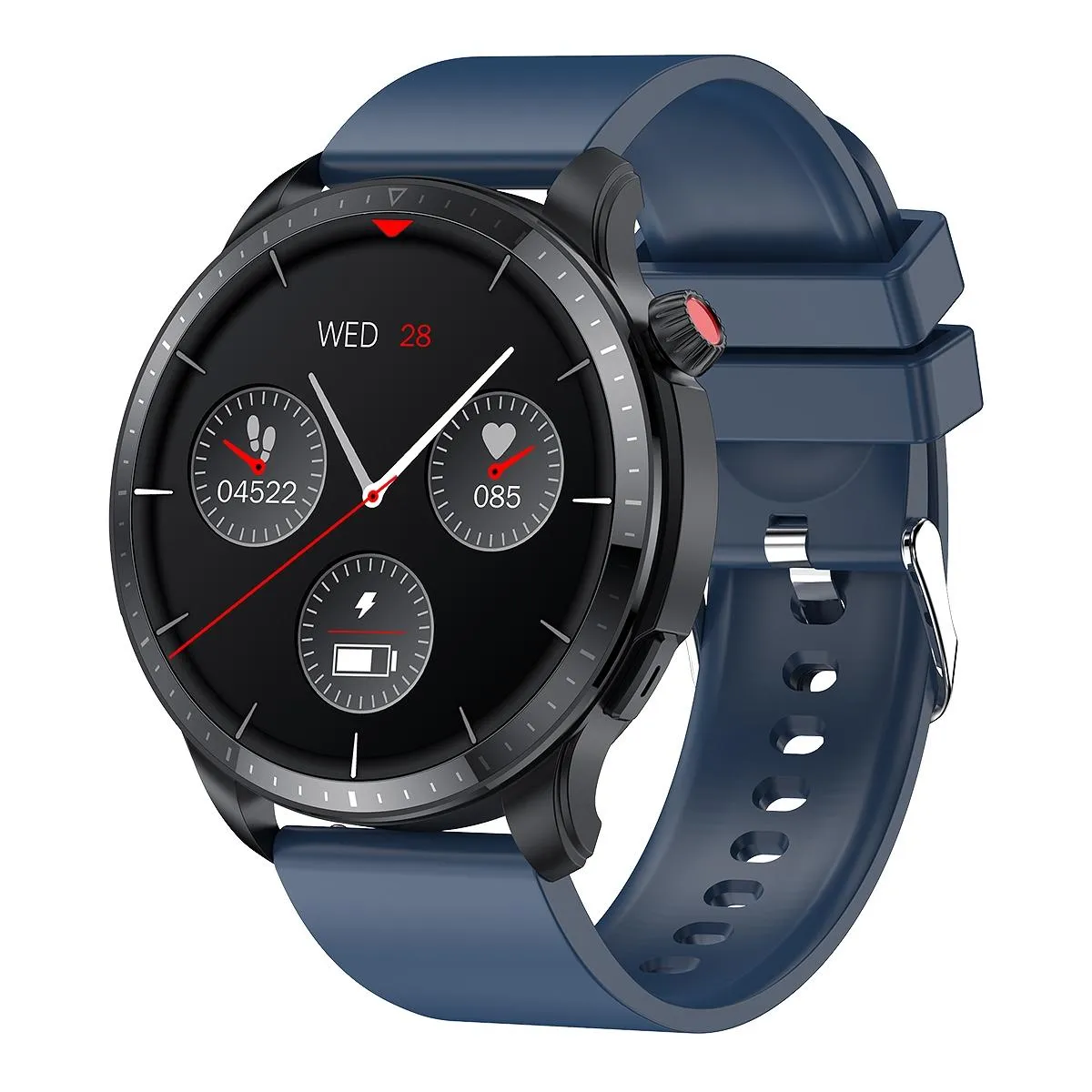 Yonis Bleu Montre Connectée Avec Suivi Cardiaque