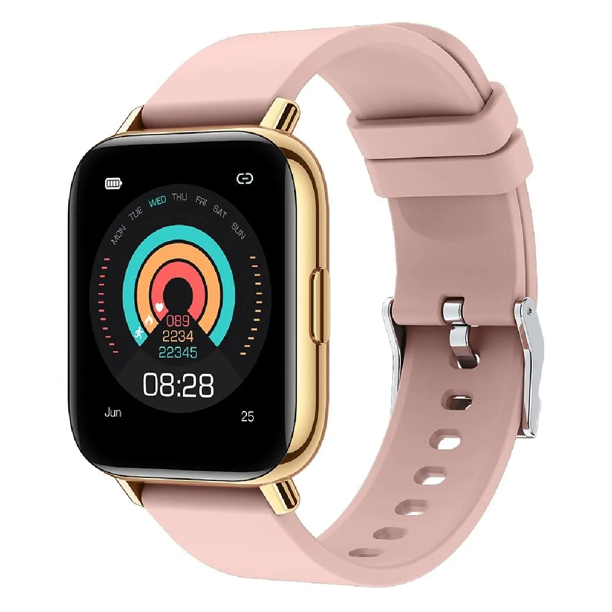Yonis Rose Montre Connectée Tft - 1,65?