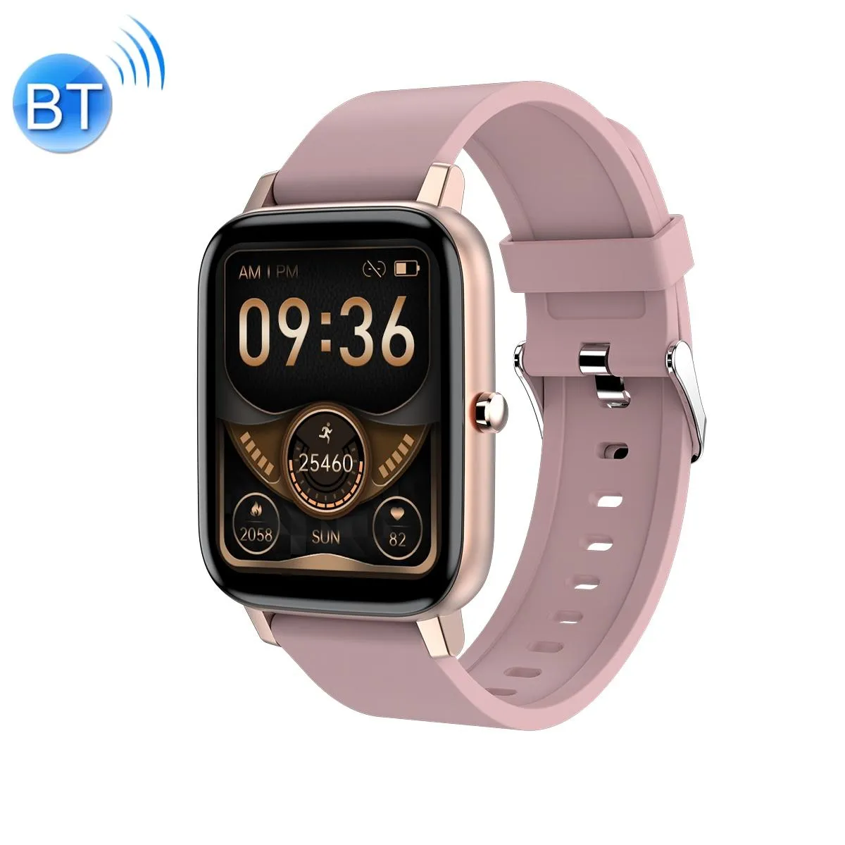 YONIS - Montre Connectée - 1.69 pouces - IP67 - Rose - Image 2