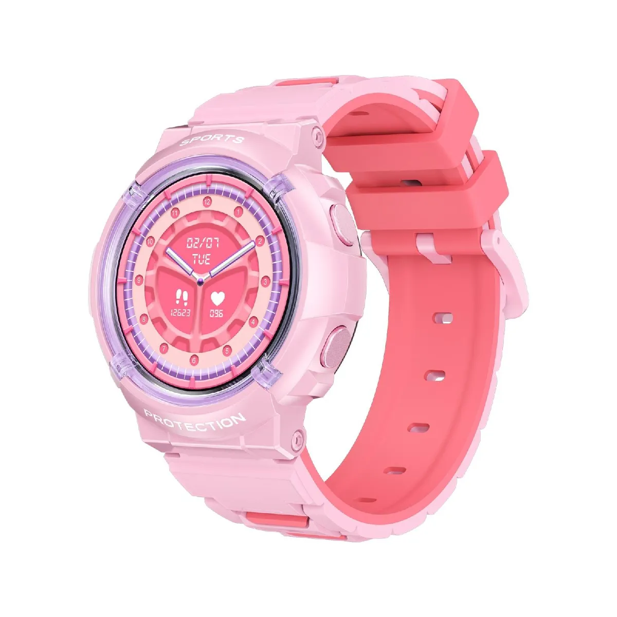 Yonis Rose Montre Connectée Enfant Avec Appels