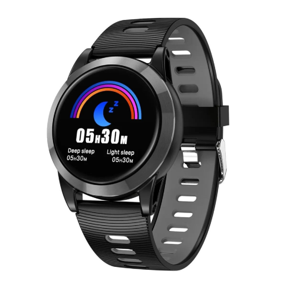 Yonis Noir Montre Connectée Sport Universelle