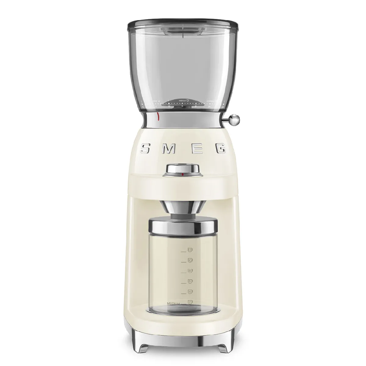 SMEG Broyeur à café Crème Années 50 CGF01CREU - vue 2