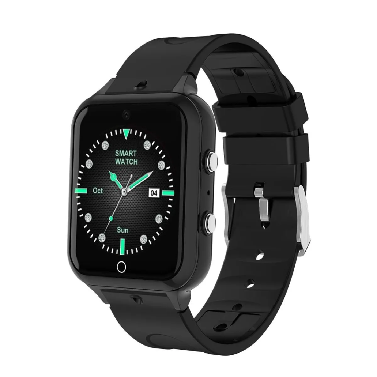 Yonis Montre Connectée Avec Appareil Photo - Graphite