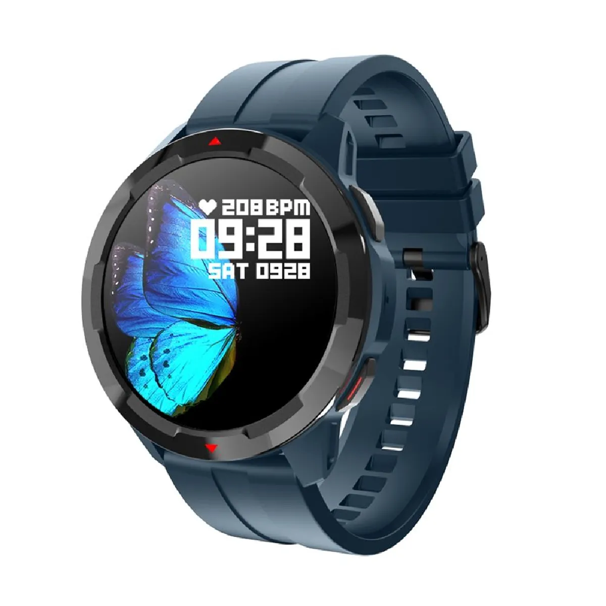 Yonis Bleu Montre Connectée Étanche Ip67 Appels Bluetooth