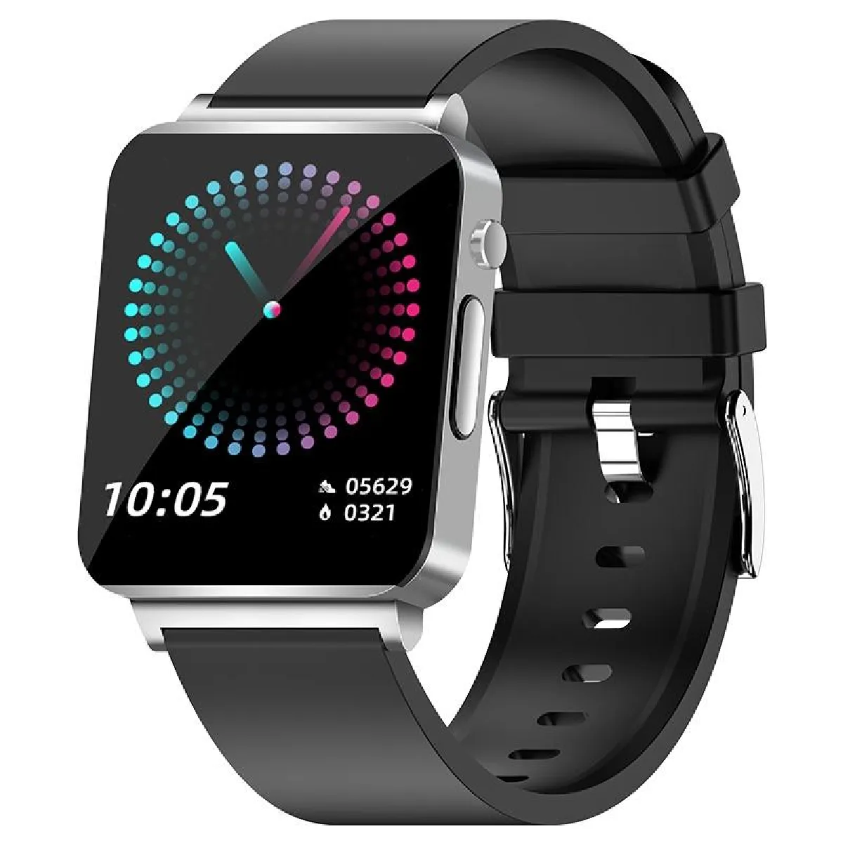 Yonis Argent Montre Connectée Ecg
