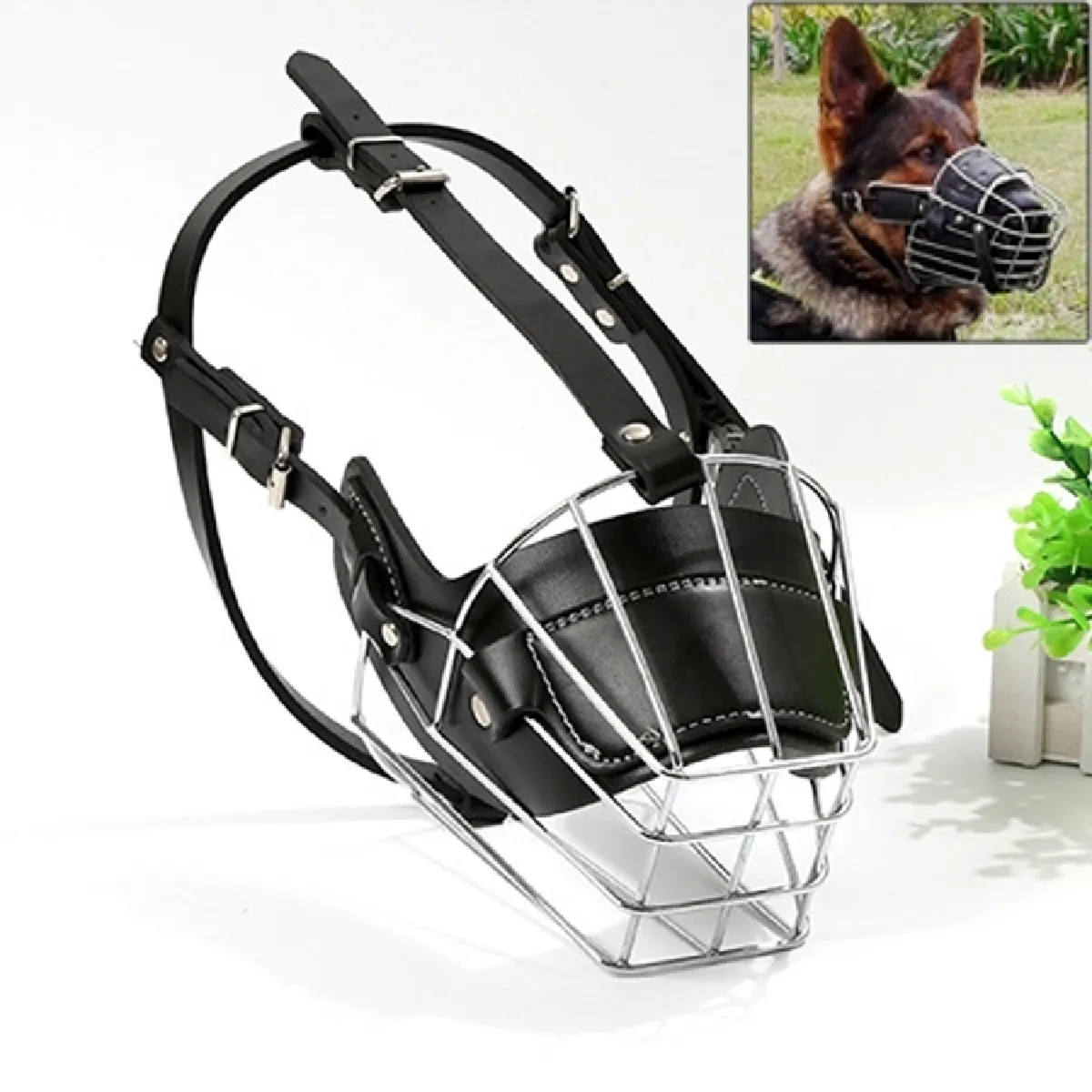 Meilleurs prix pour Muselière en acier Wewoo Taille XL