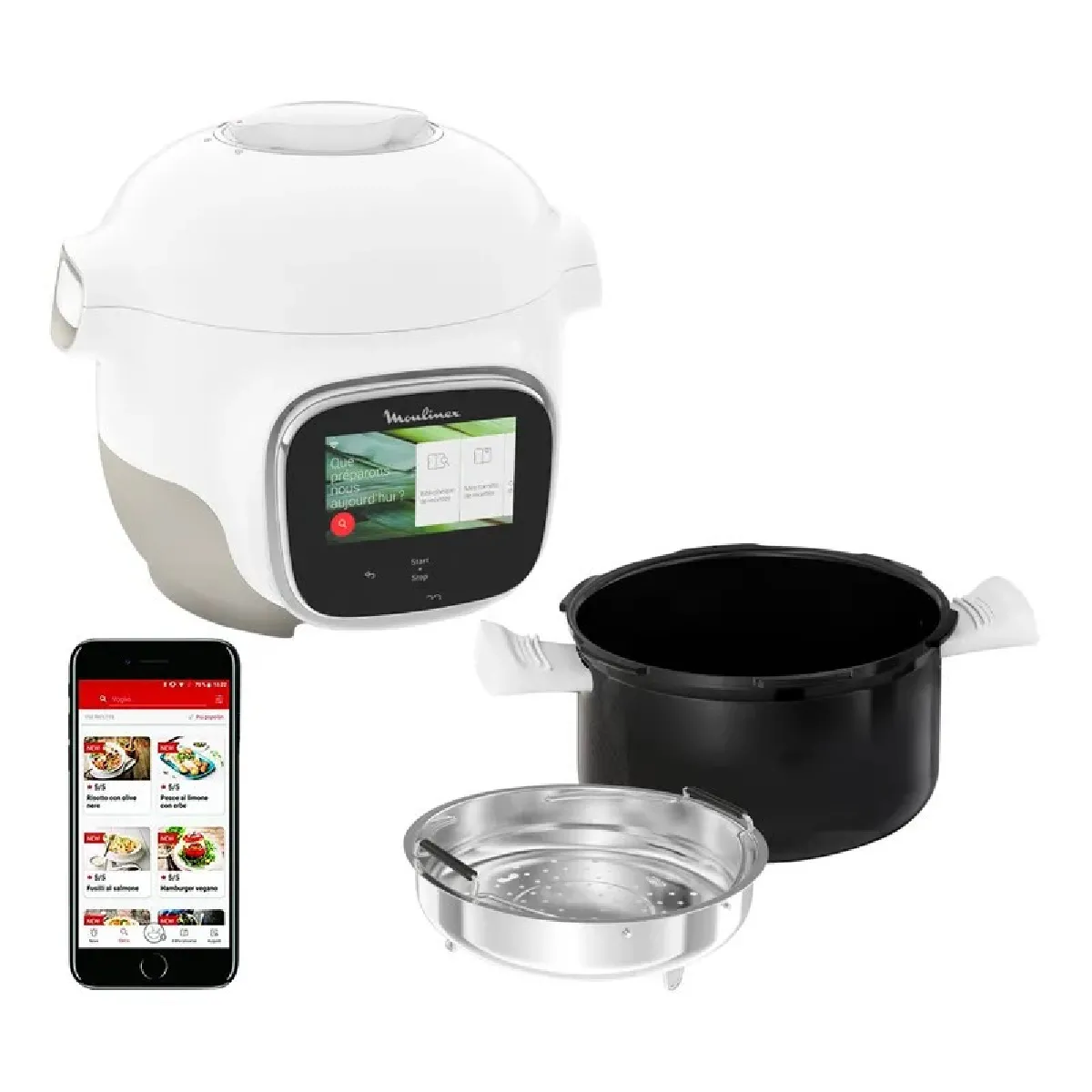 COOKEO TOUCH MINI WIFI Recettes illimitées Moulinex CE922110 - vue 3