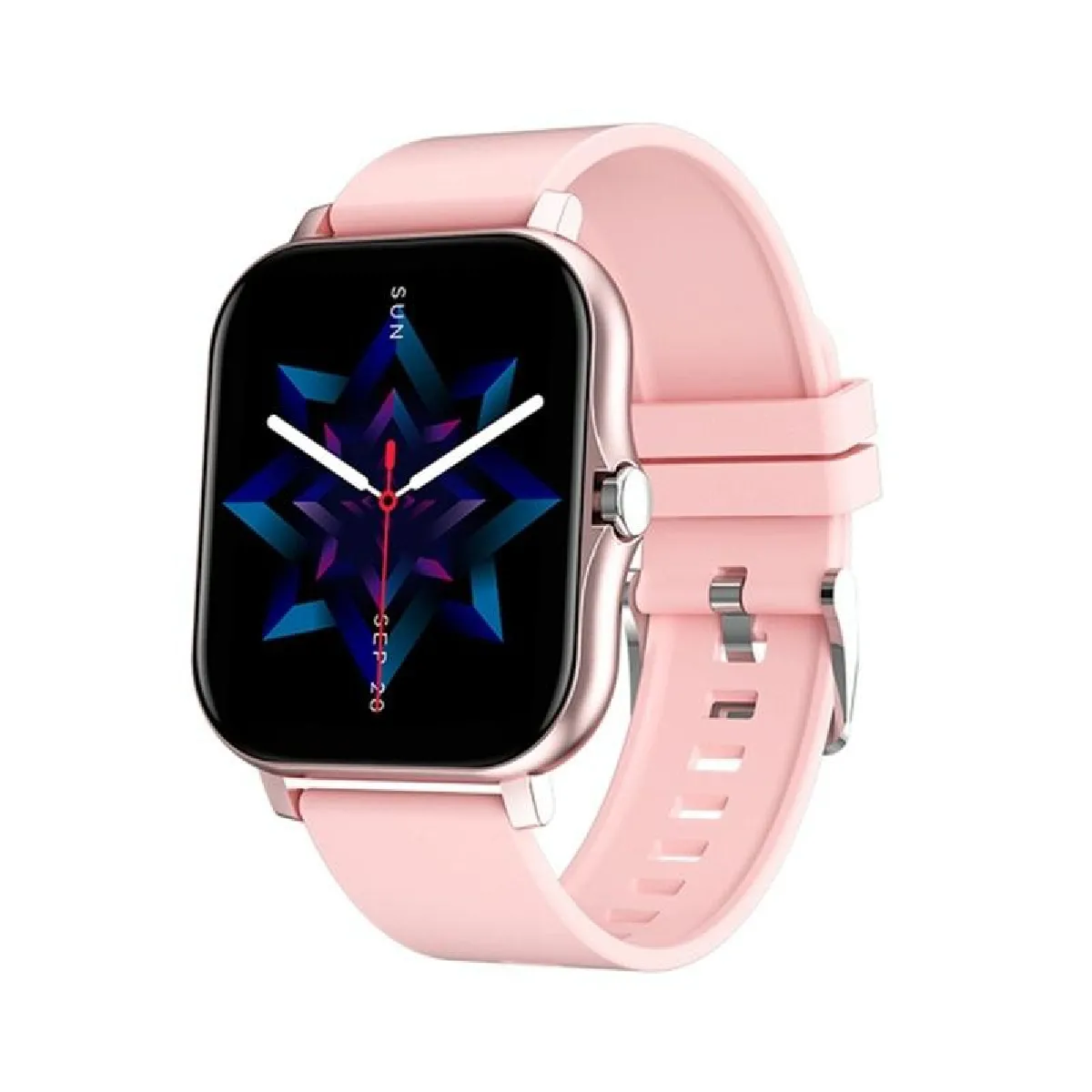 Yonis Femme Rose Montre Connectée Étanche