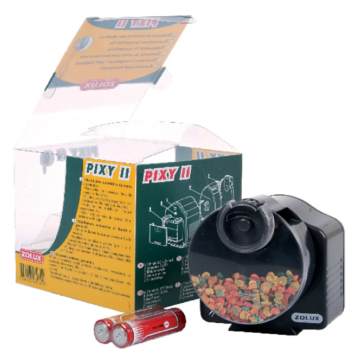 Zolux Distributeur D'alimentation À Piles Pixy Ii