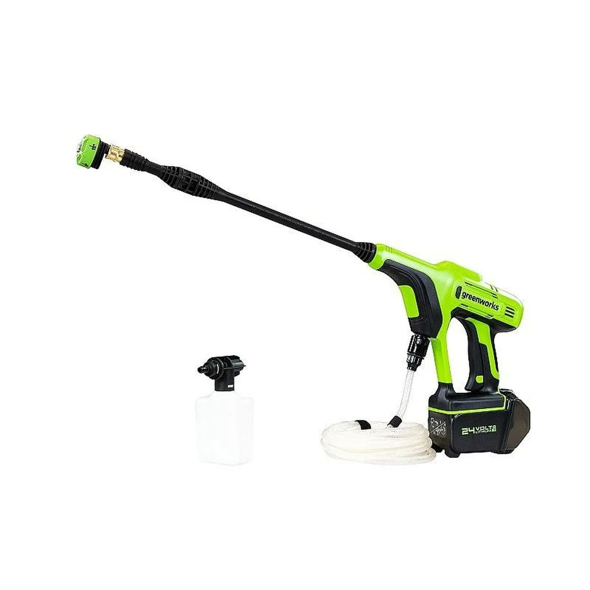Nettoyeur hauteur pression 24V GREENWORKS 24 bars Sans batterie ni chargeur G24PW - vue 2