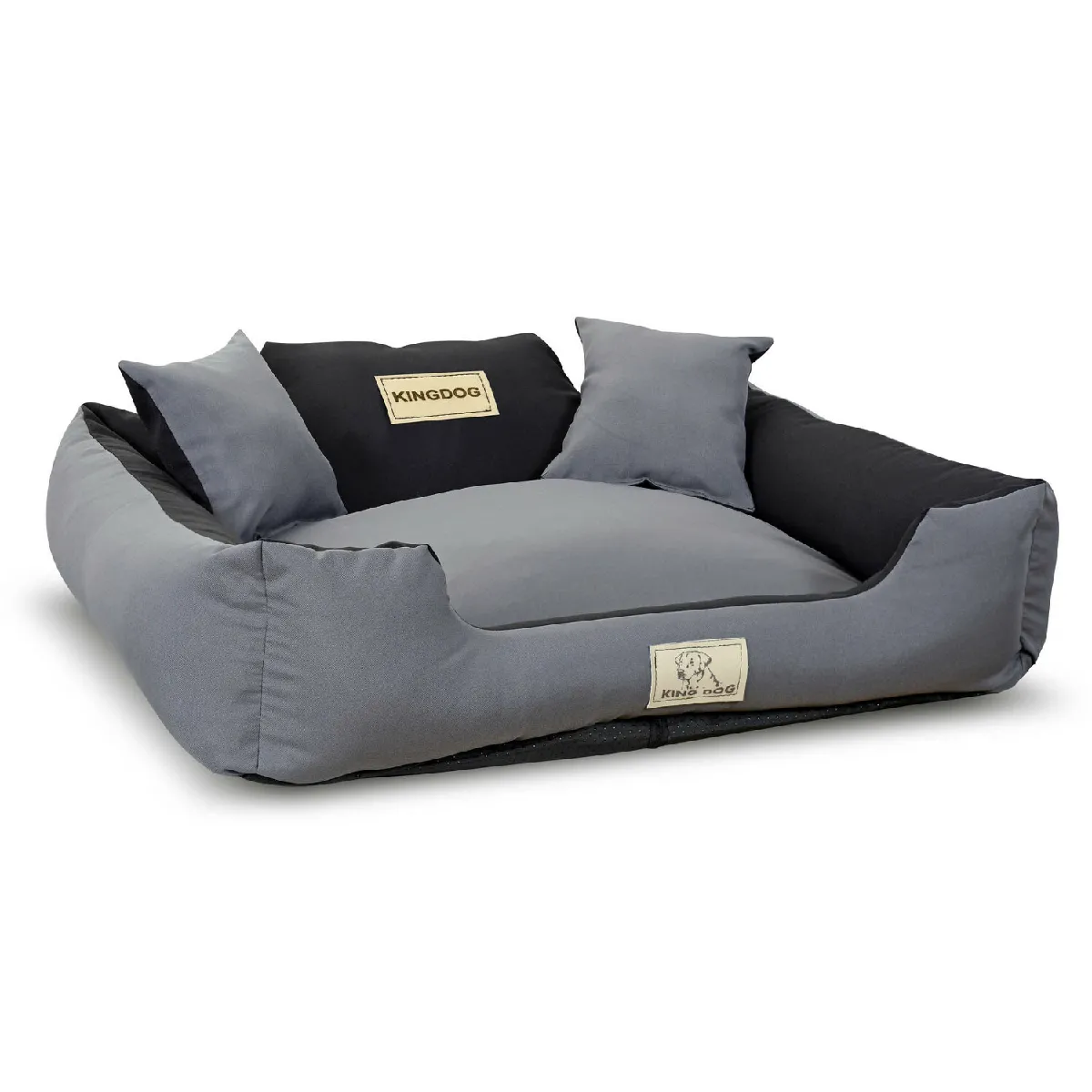 Meilleurs prix pour Niche panier lit pour chien confortable taille S cm gris