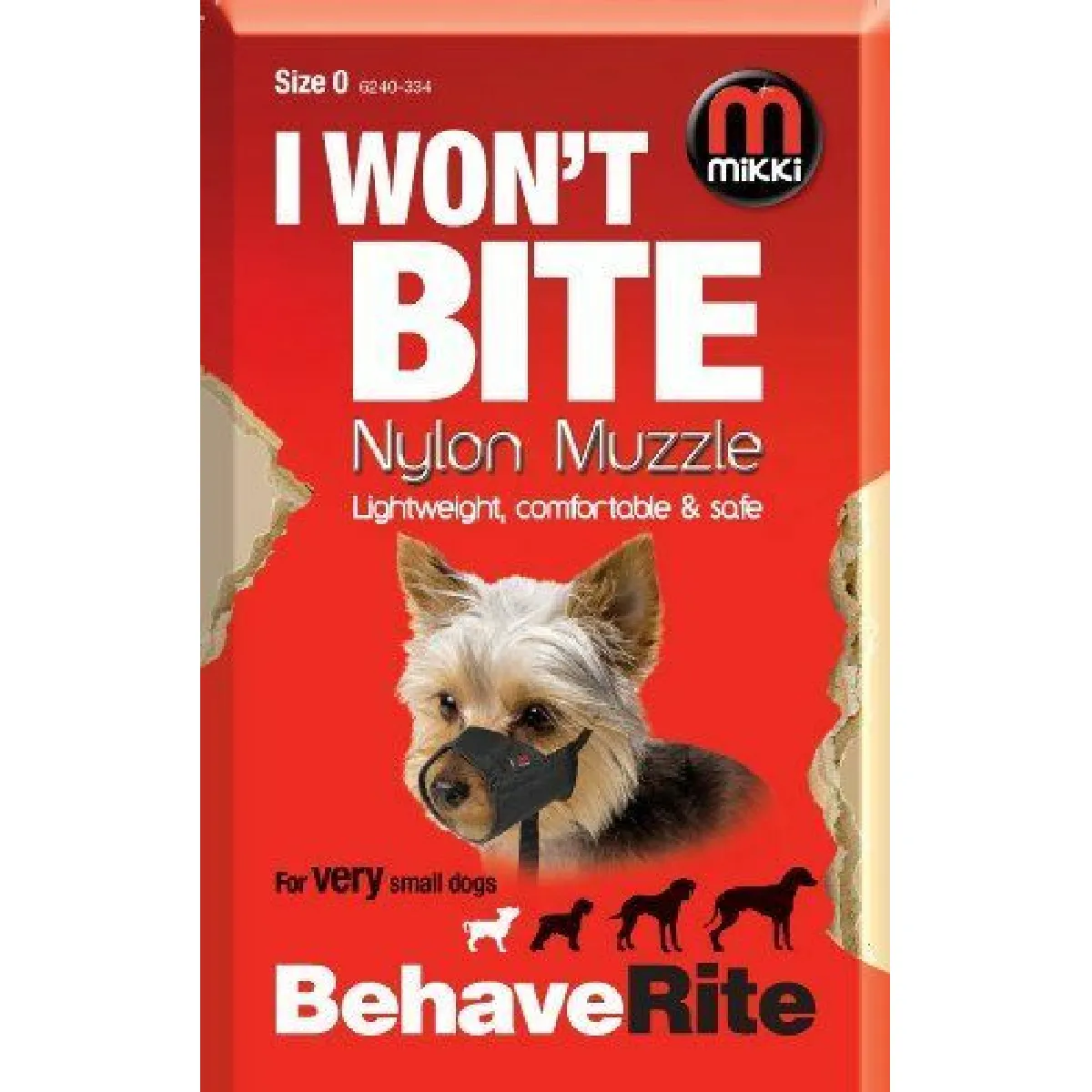 Meilleurs prix pour Mikki Muselière de dressage pour chien Taille 0