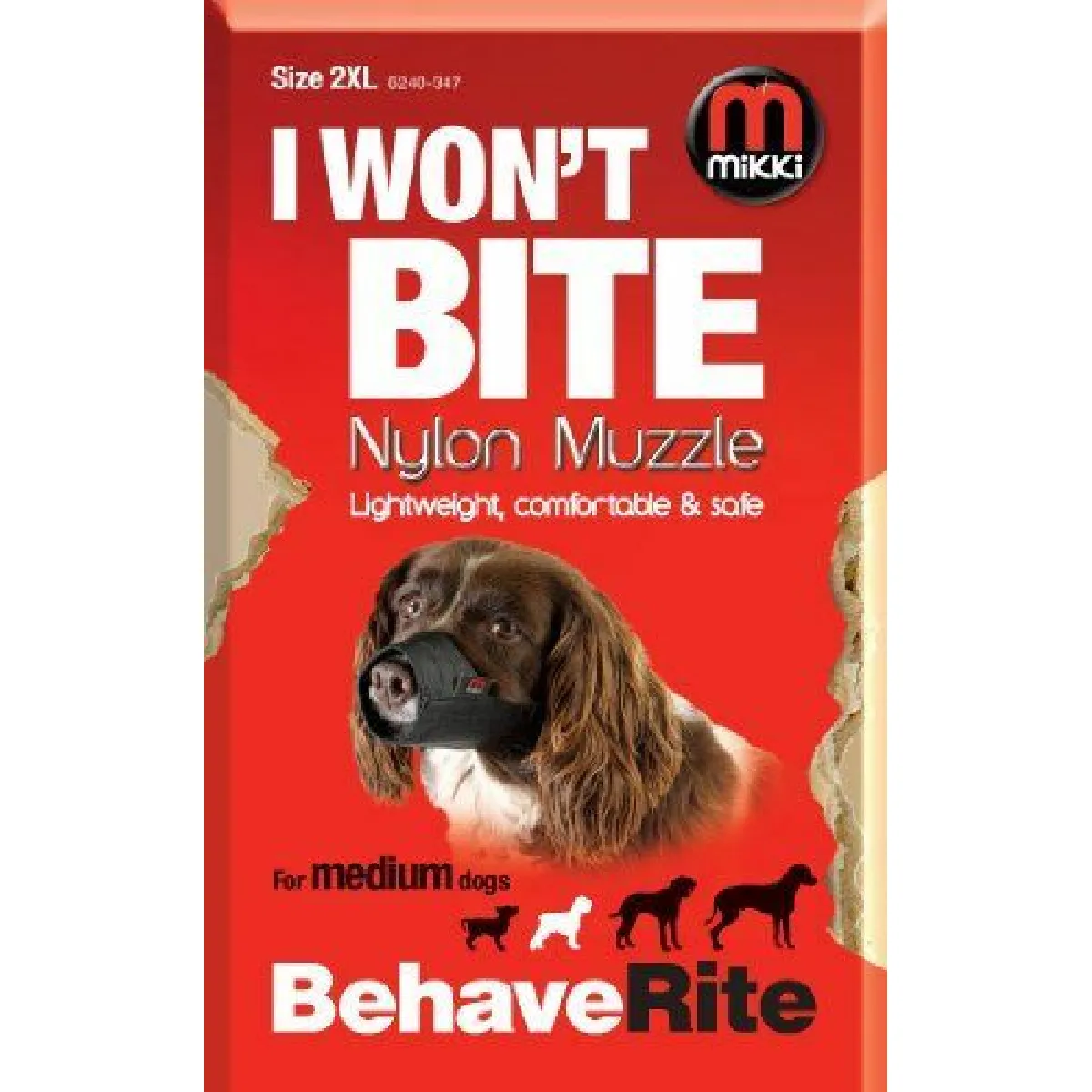 Meilleurs prix pour Mikki Muselière de dressage pour chien Taille 2 XL