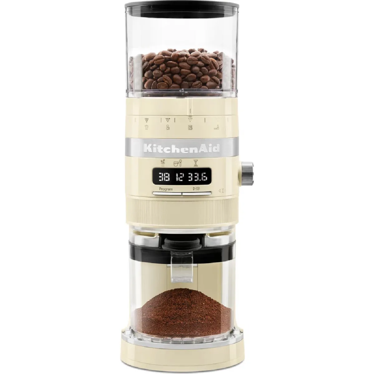 Kitchenaid Moulin &agrave; caf&eacute; 340g 240w pomme d'amour - 5kcg8433eca - KITCHENAID