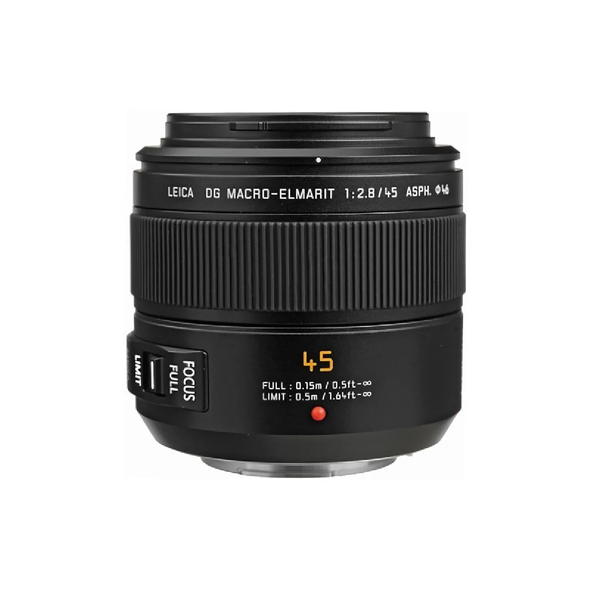 Objectif Macro Panasonic Leica DG Elmarit 45mm F2.8 MEGA OIS – Monture Micro 4/3