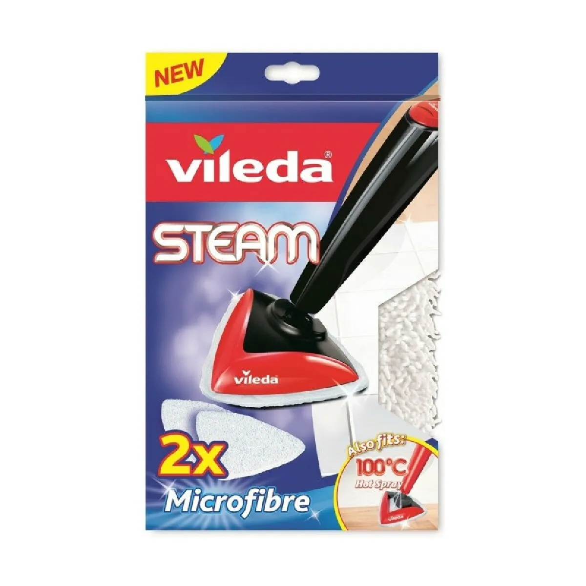 Mops de Rechange Vileda – Lot de 2 Housses Lavables en Machine