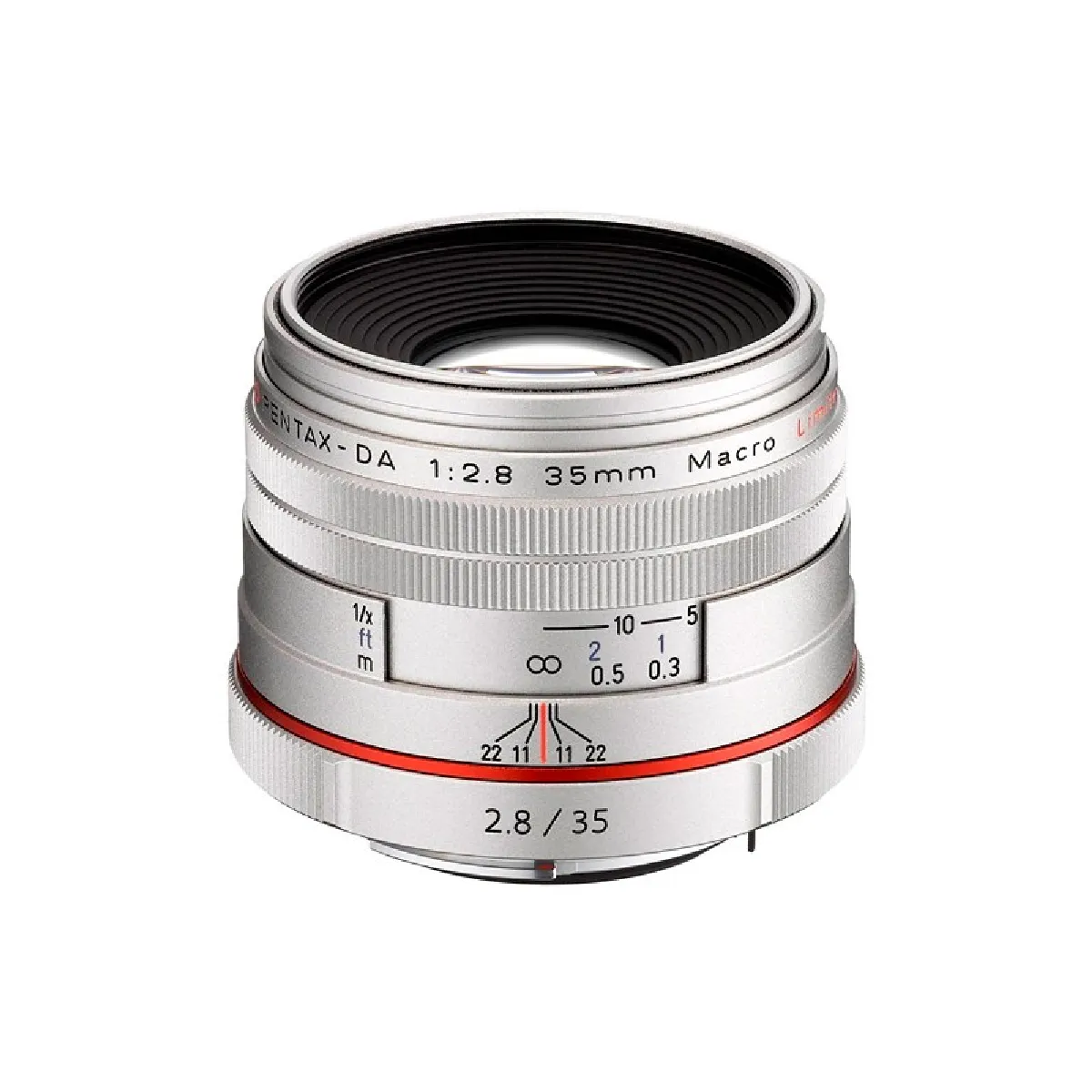 Pentax 35 mm f/2.8 HD Macro ED AL Limited Silver