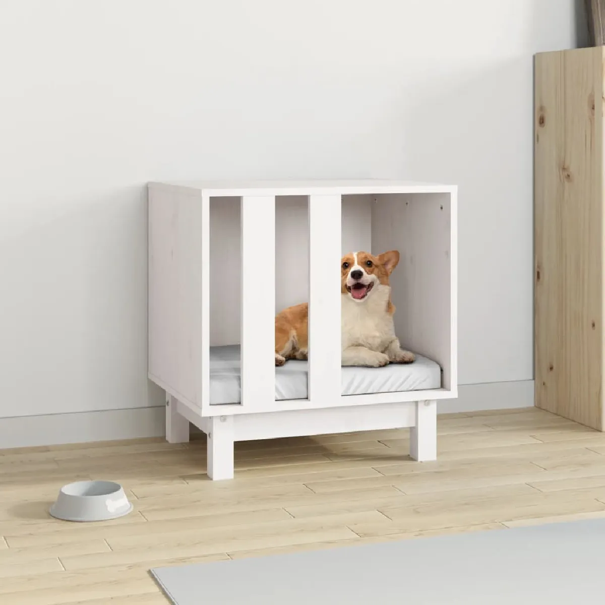 vidaXL Niche pour chien avec toit 131x101x102 cm - vue 4