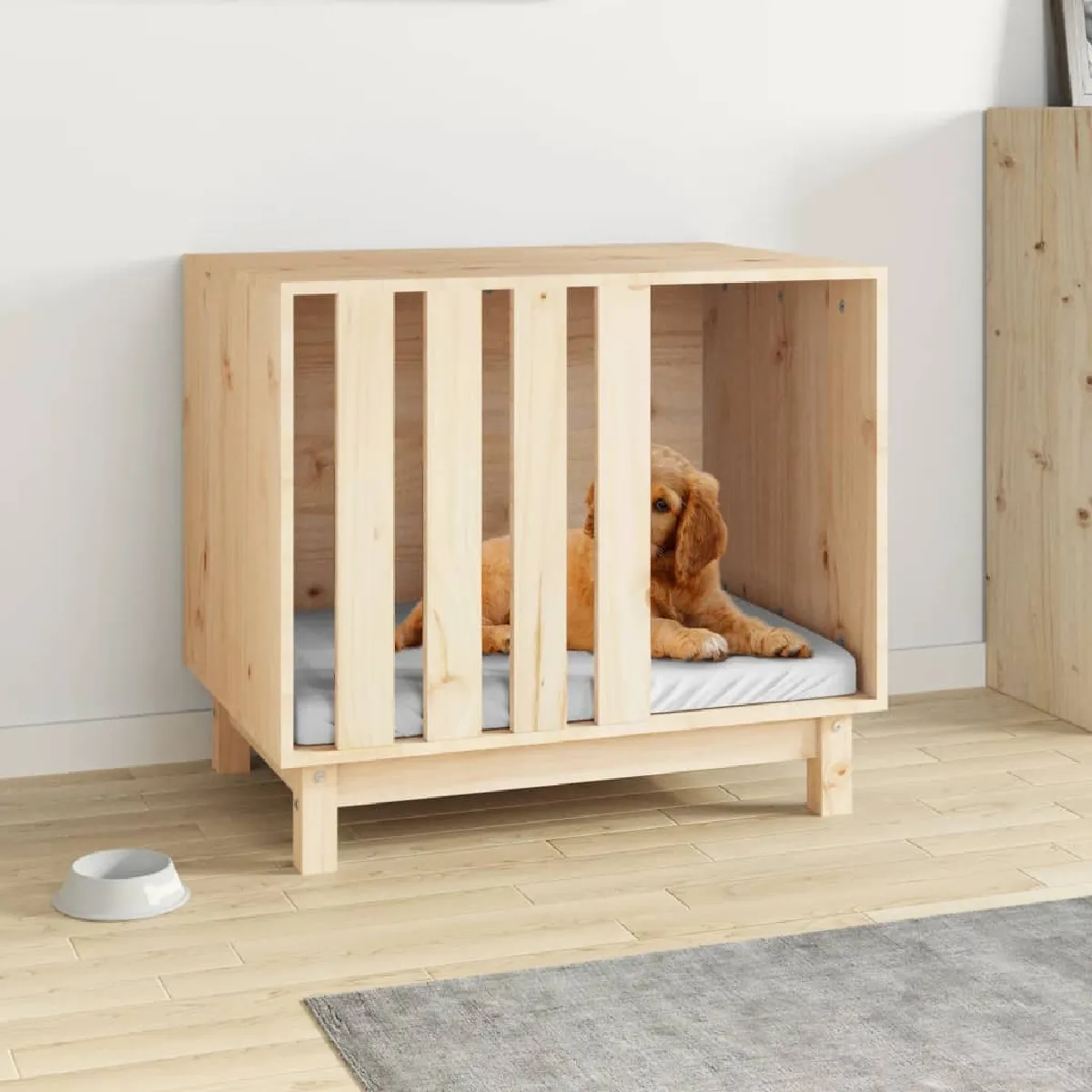 vidaXL Niche Bois de Pin 70x50 - vue 2