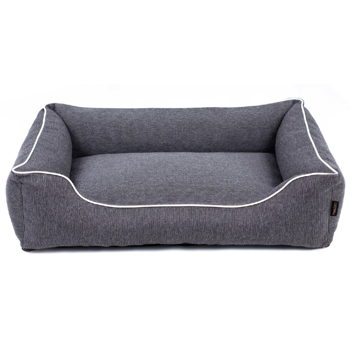 Meilleurs prix pour Niche lit pour chien - Gris foncé 100x75 cm