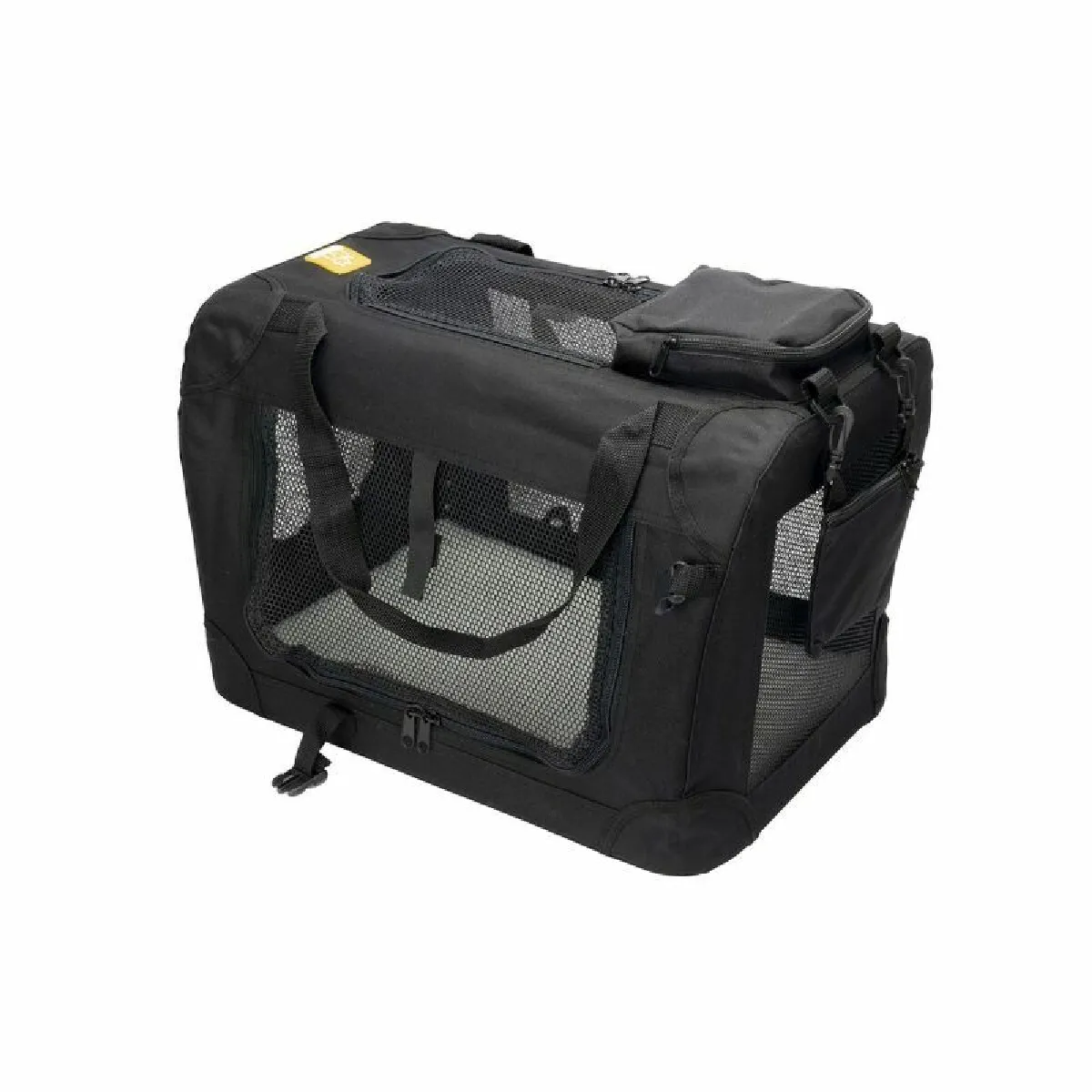 Comparer les prix de Cage de transport pour animaux PS1310BKM Noir (Taille M)