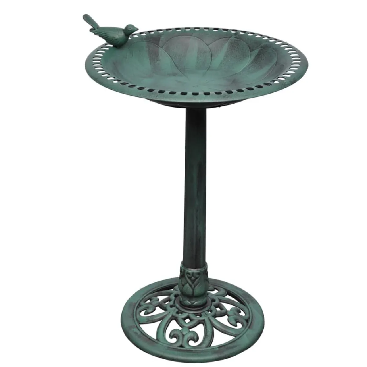 vidaXL Bain pour oiseaux avec oiseau décoratif - vue 2
