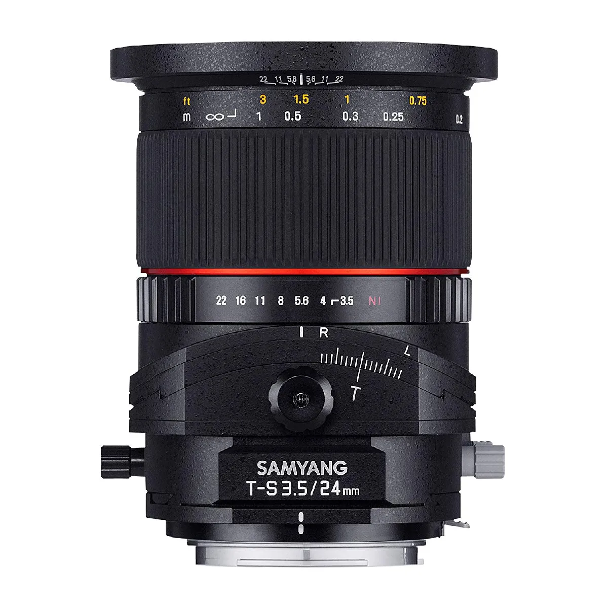 Samyang T-S - objectif &agrave; d&eacute;centrement et inclinaison - 24 mm