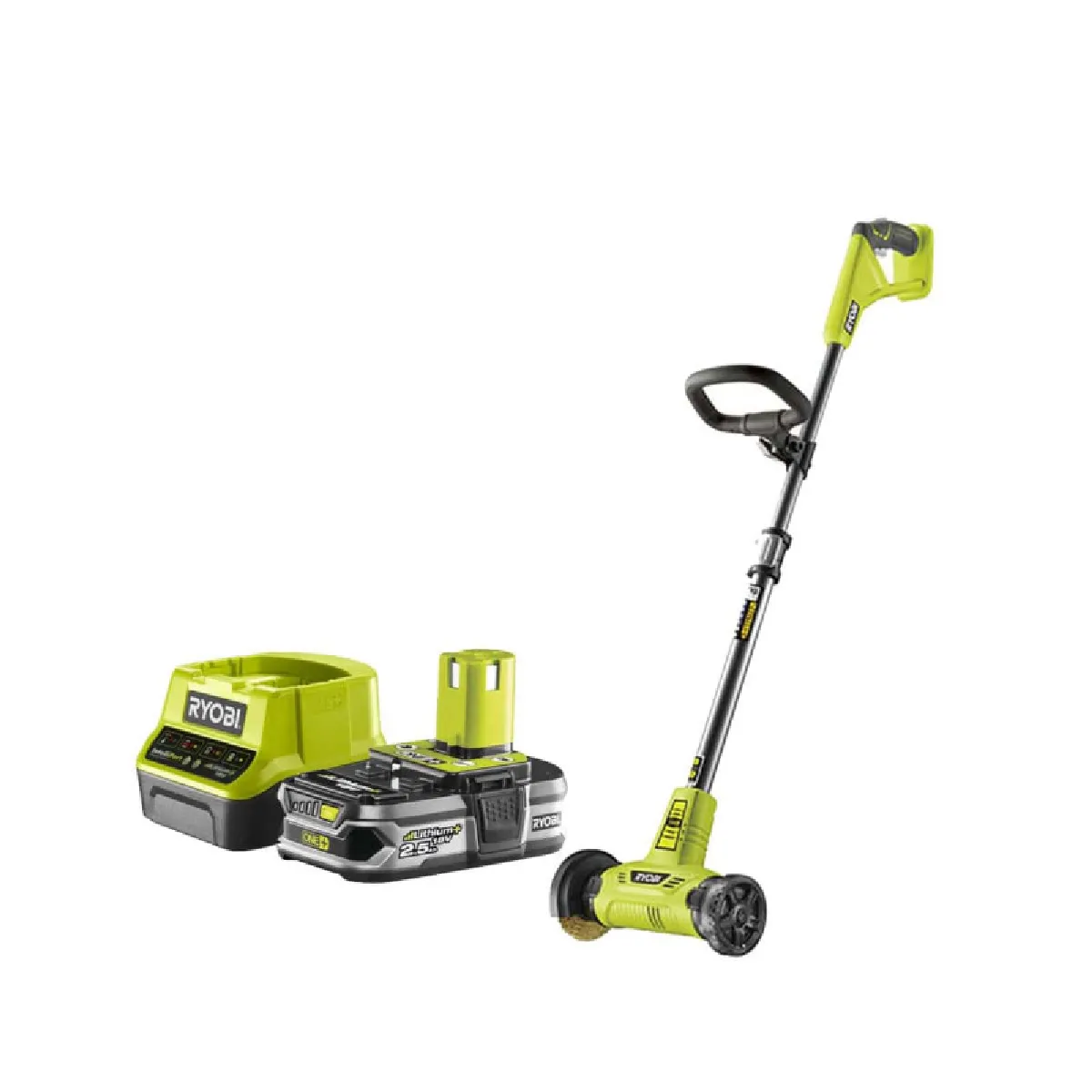 Pack RYOBI Nettoyeur de joints RYOBI 18V One+ RY18PCA 0 1 Batterie 2.5Ah 1 Chargeur rapide RC18120 125 - vue 2