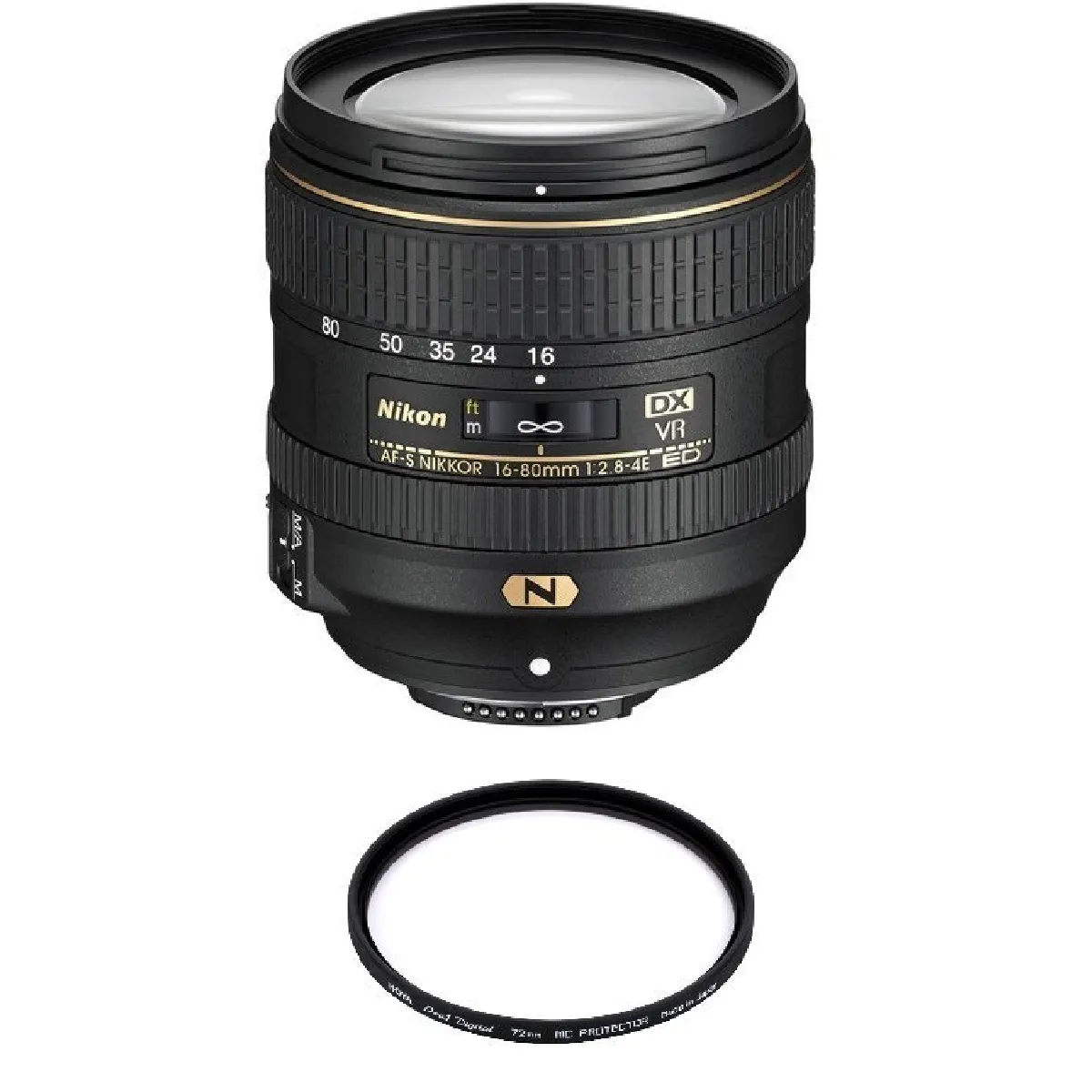 Nikon AF DX 16 80MM F2.8 4E ED VR - vue 2