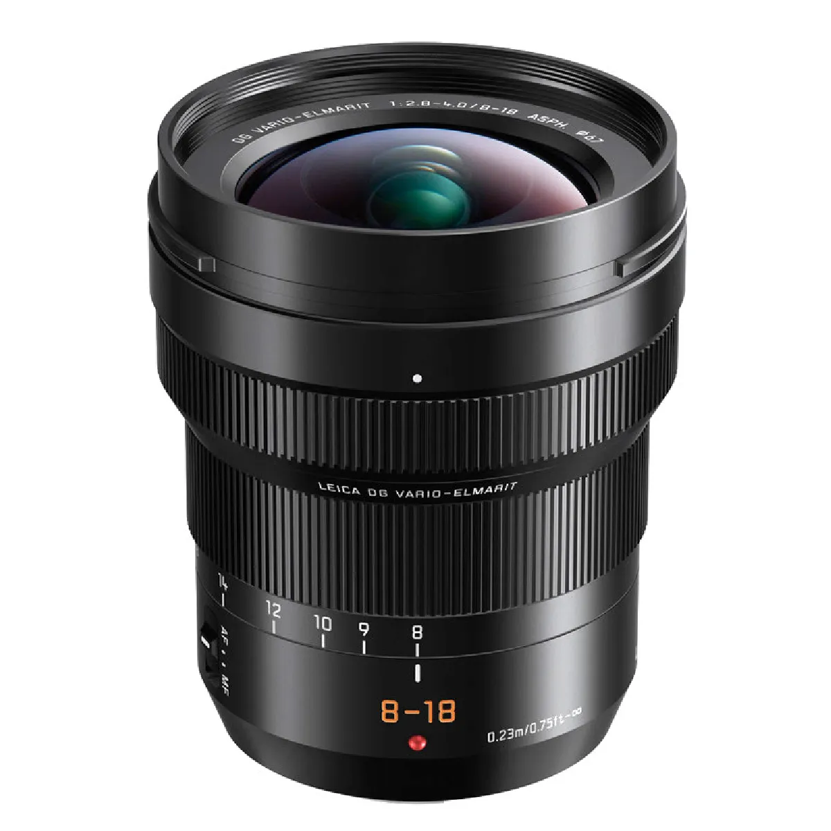 Panasonic H-E08018E f/22 - f/2.8