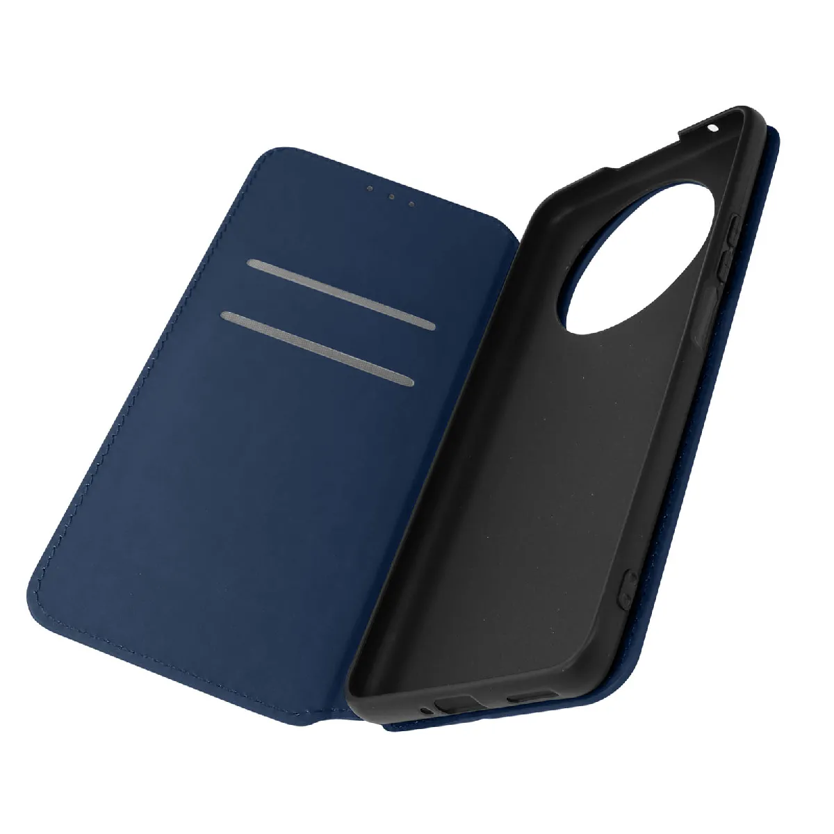 Avizar Bleu Housse Pour Honor Magic 4 Lite Clapet Portefeuille Support Vidéo