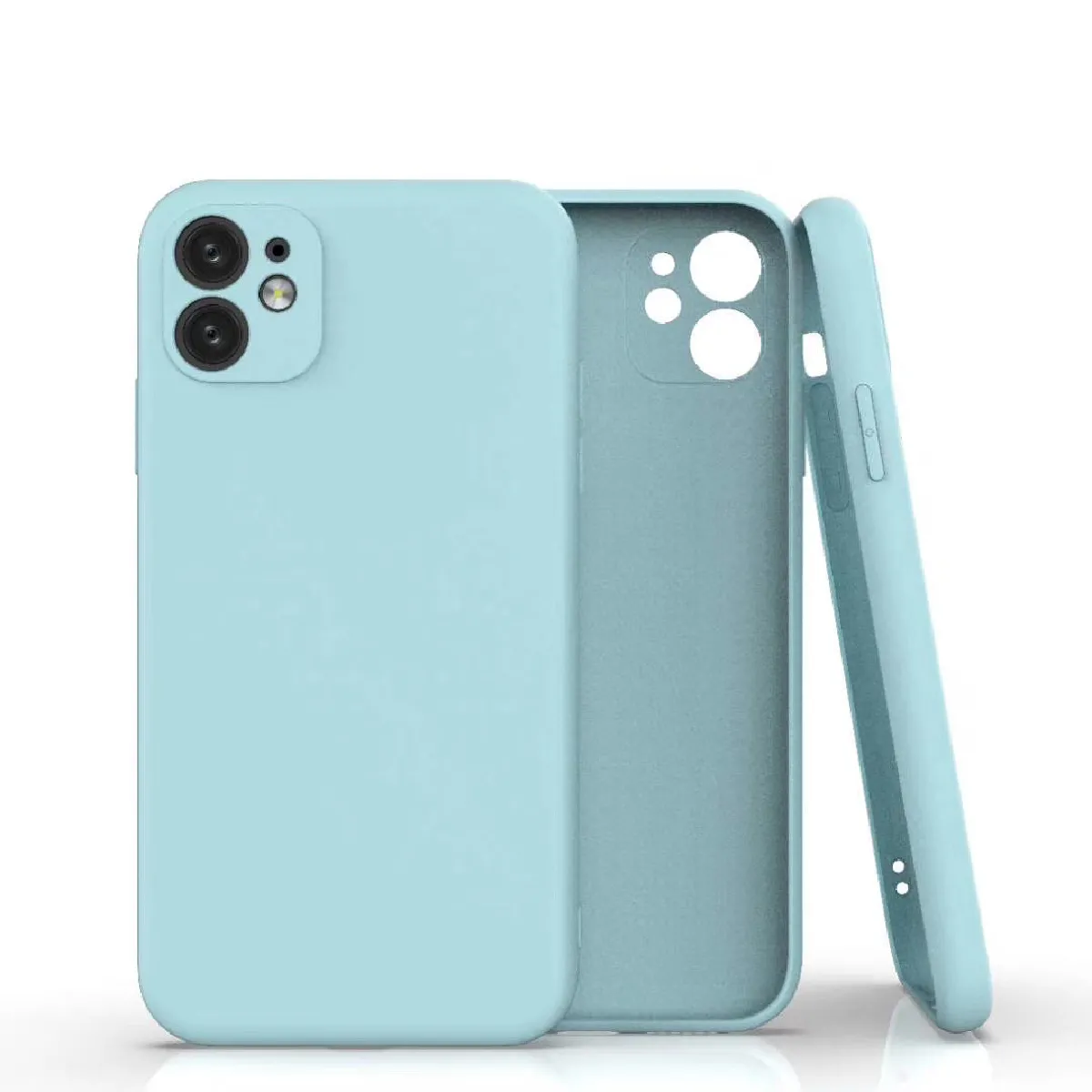 Coque Silicone IPhone 15 Plus Avec MagSafe – Bleu Little Boutik Neuve