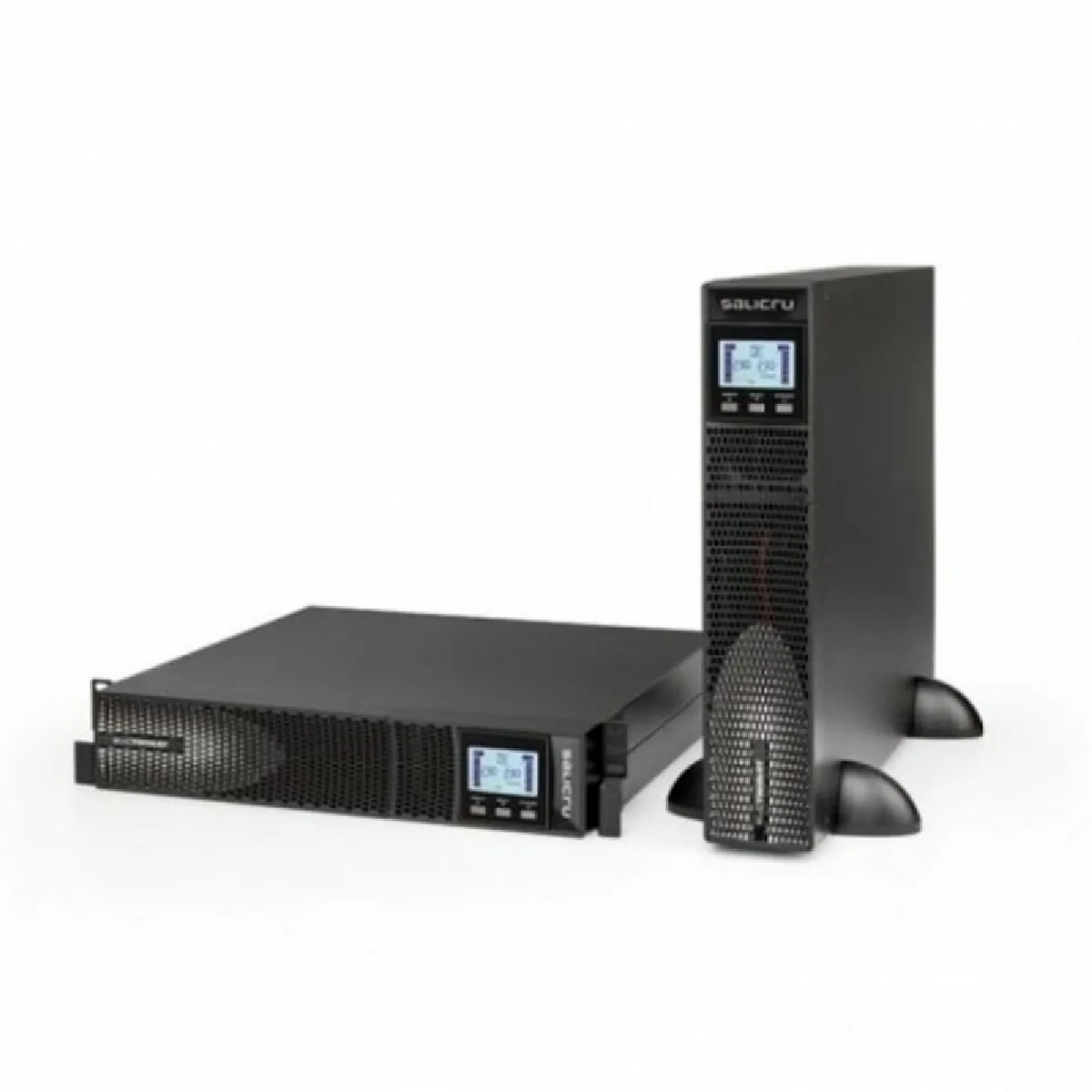 Phasak Pro-Rack 3000 Va Online Lcd - Onduleur (Rack-Montable) - Ca 230 V - 2400 Watt - 3000 Va - 9 Ah - Rs-232, Usb - 2U - 19" - Image 3