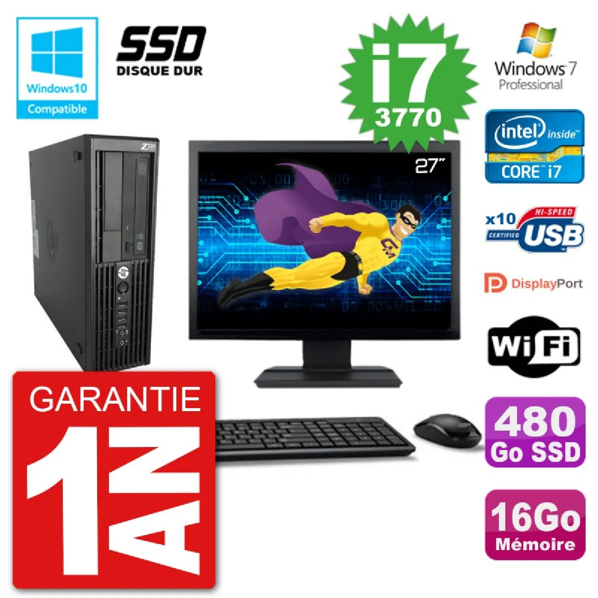 HP WorkStation Z220 SFF - vue 5