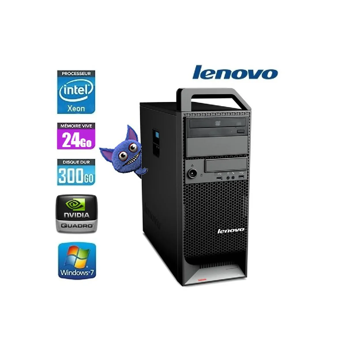 Lenovo ThinkStation S20 - vue 3