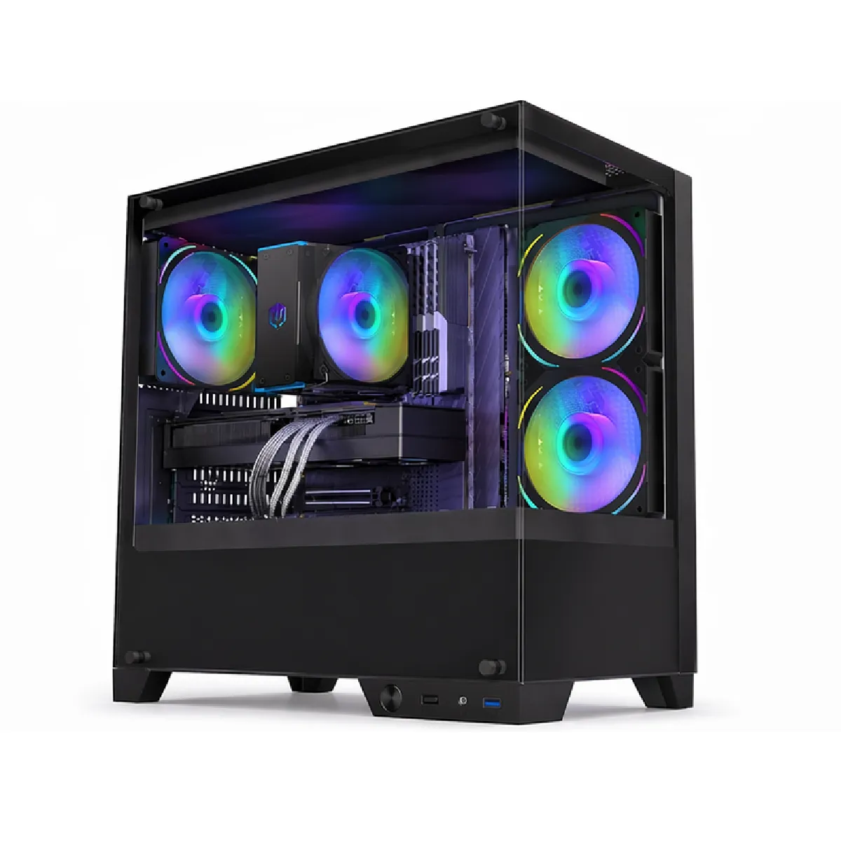 Vist Look Pc Gaming Ryzen 7 5700X - Ram 32Go - Nvidia Geforce 5060Ti - Ssd 1To - Wifi - Windows 11 Pro - Image 3
