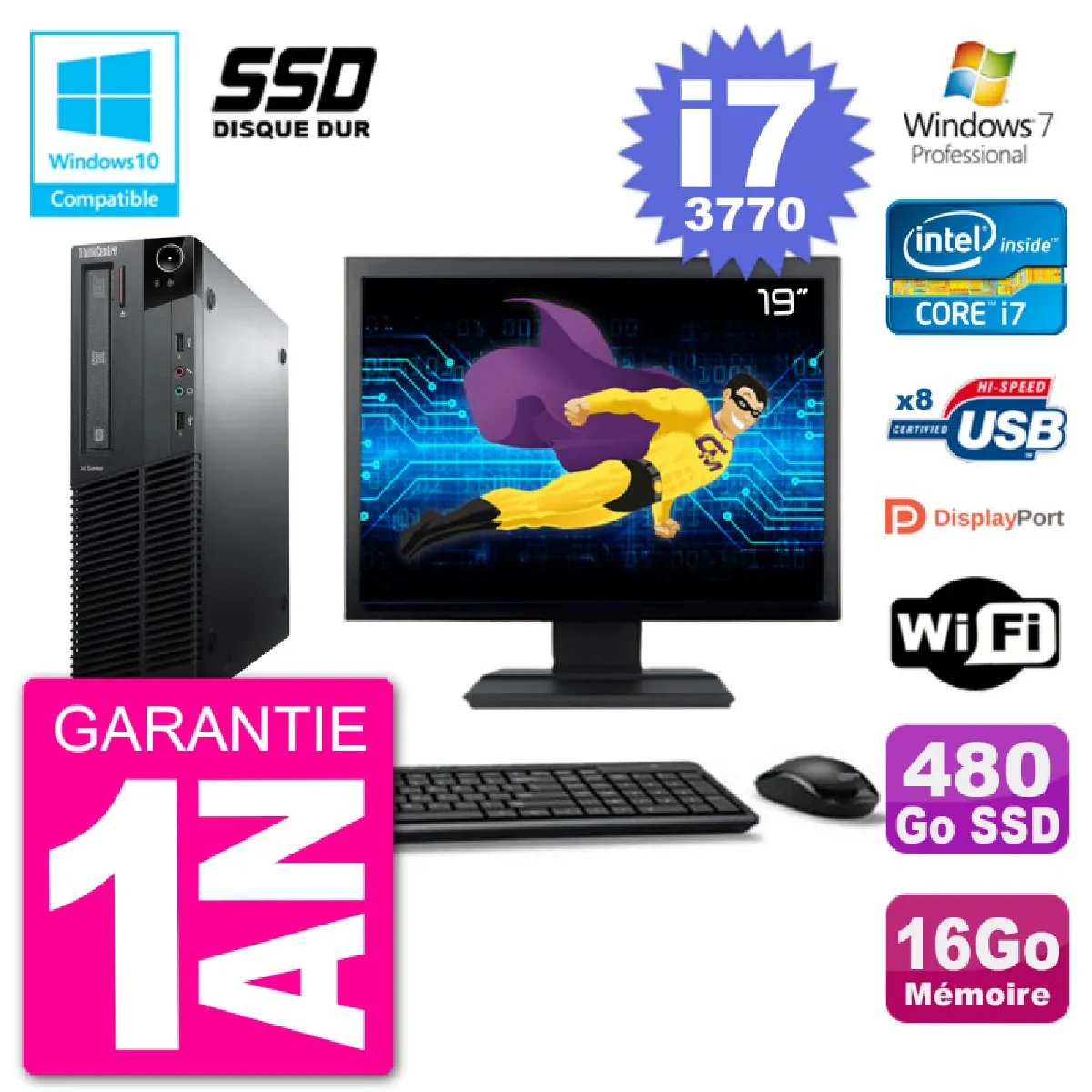 Lenovo ThinkCentre M82 - vue 9