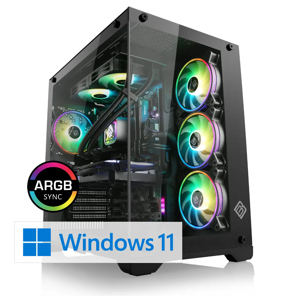 CSL Computer Gaming PC M10510H Noir