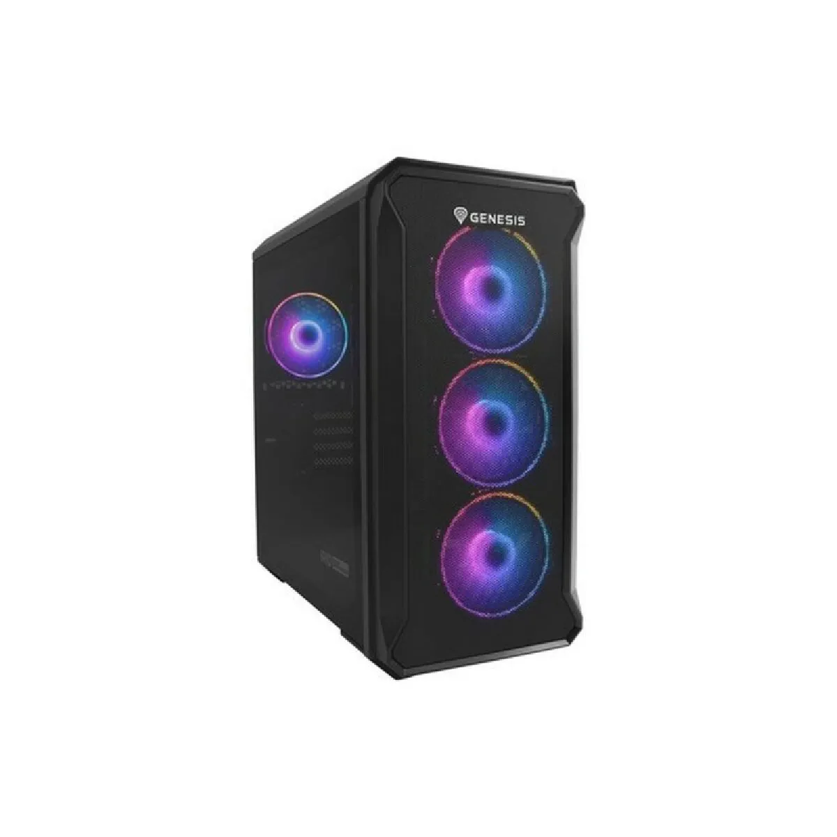 Natec Boîtier De Jeu - Irid - 3 Ventilateurs 120 Mm - Micro Atx - Mini-Itx - Image 2