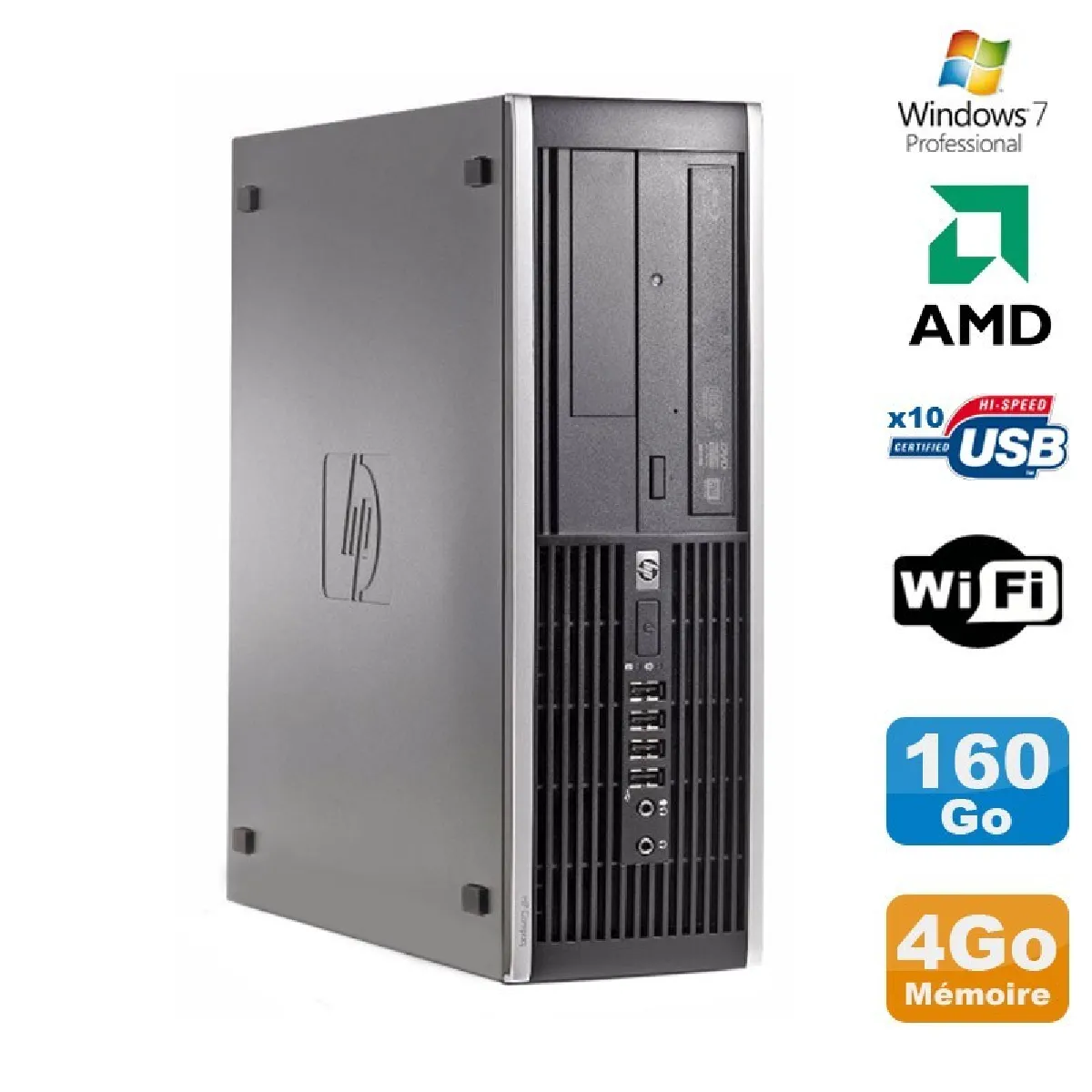 HP Compaq 6005 Pro SFF - vue 3