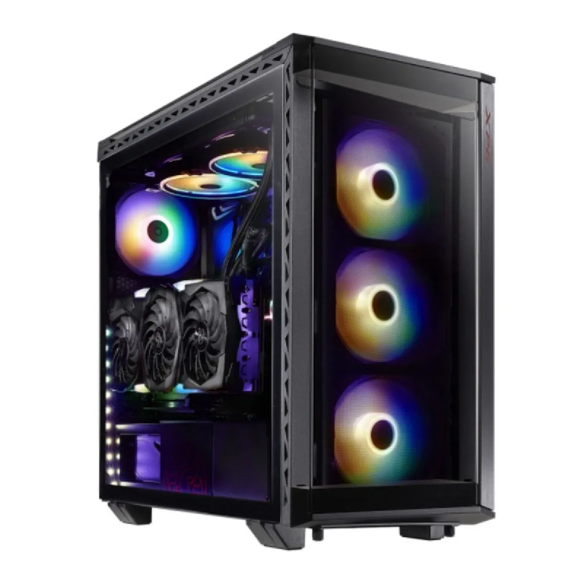 Adata XPG Battlecruiser ARGB Verre Trempé USB-C Noir - Image 4