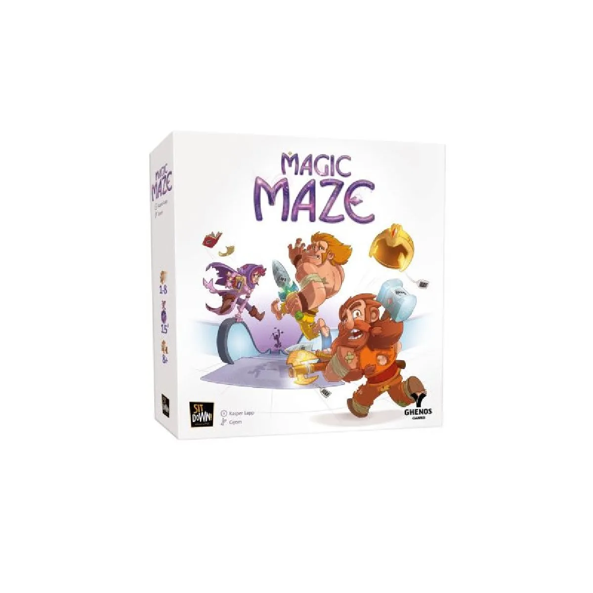 Sit Down Multicolore Jeu De Stratégie Magic Maze - Image 3