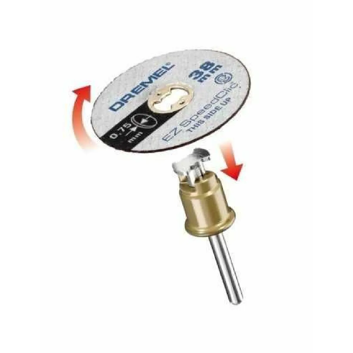 Disques à Tronçonner Fins Dremel SC409 EZ SpeedClic VE5 - 5 Pièces - Image 5