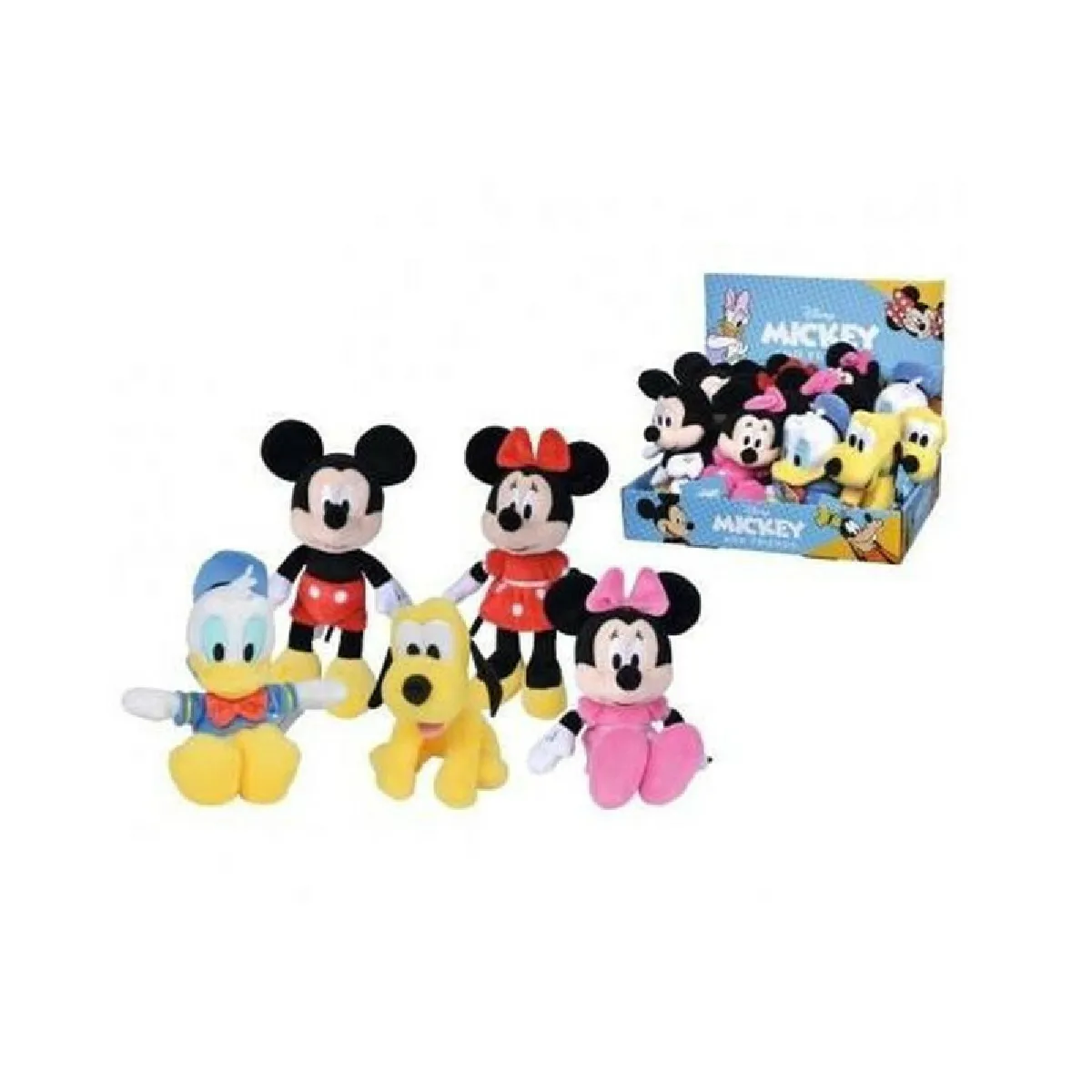 Clementoni Baby Mickey Gateos 55573 Peluche Interactive pour bébés avec laquelle Elle fera Ses Premiers Pas Enseigne Les Chiffres et Les Sons d'animaux à partir de fabriquée en Italie - vue 7